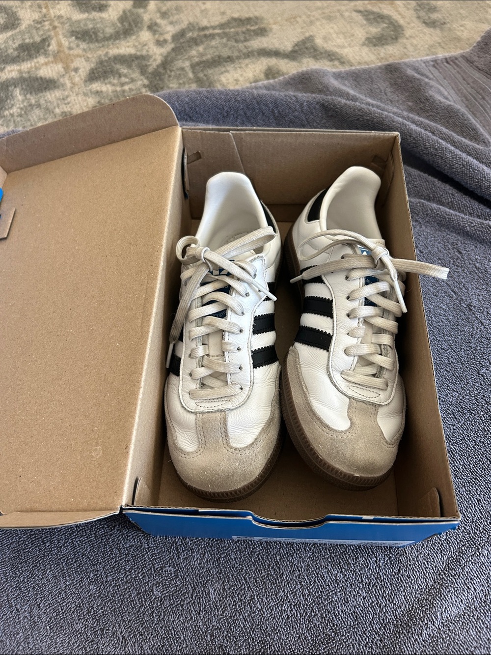 Adidas Kids’ Samba Sneakers in 2.5